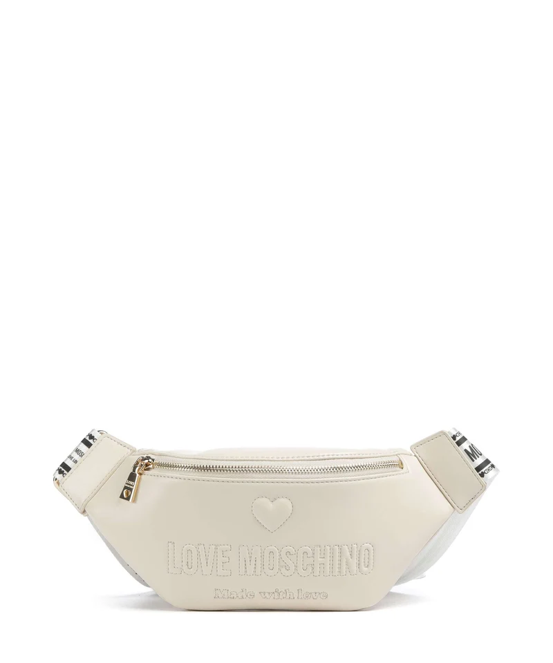 Love Moschino Ember Gürteltasche avorio
