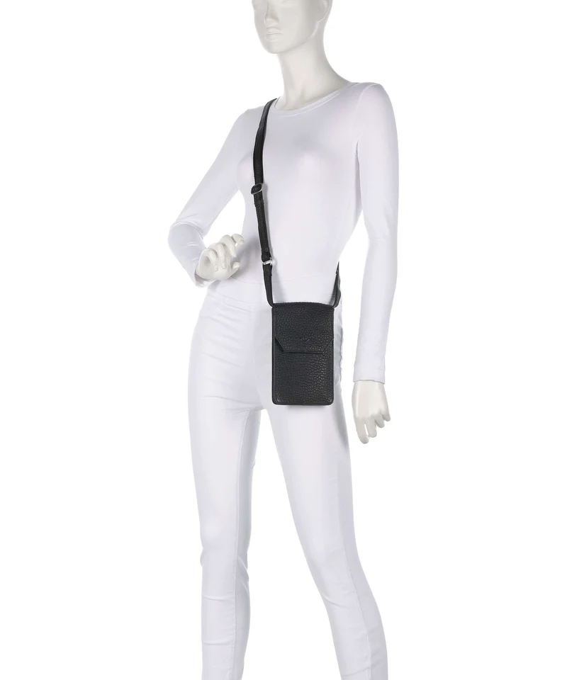 Voi Hirsch Magda Handytasche schwarz