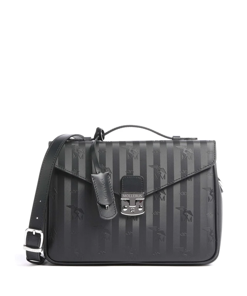 Maison Mollerus Vinerus Marly Umhängetasche black