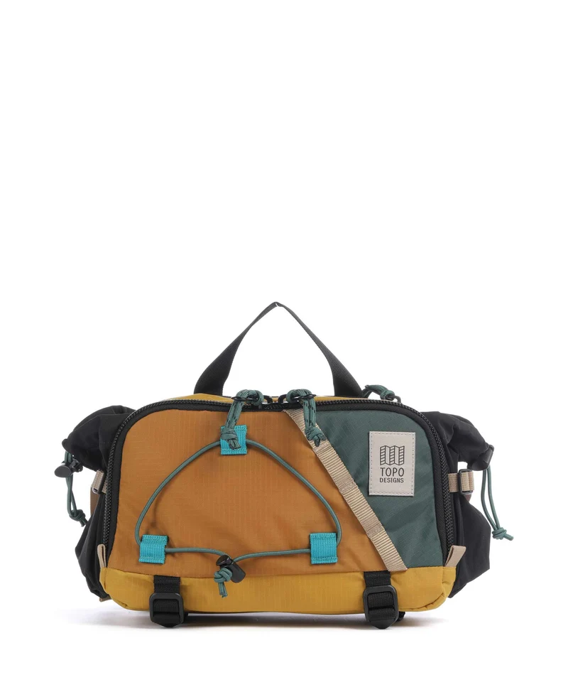 Topo Designs Mountain Hydro Gürteltasche mustard/forest