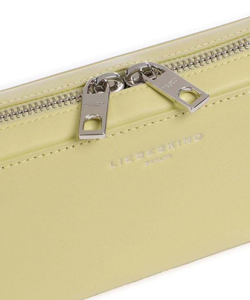 Liebeskind Lou Calf Optic XS Geldbörse light mimosa