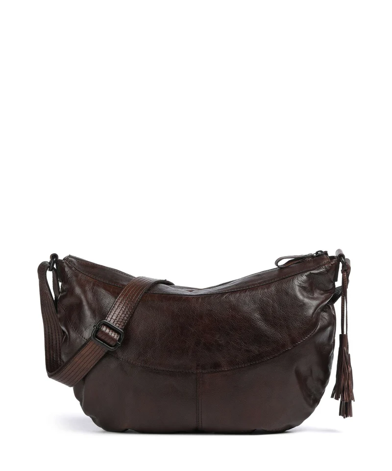 Spikes & Sparrow Apache Sian Beuteltasche dark brown