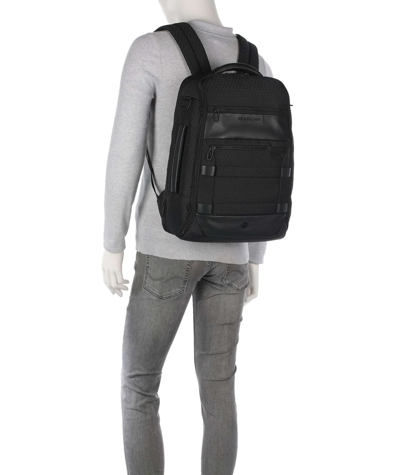 Piquadro W139 Reiserucksack nero