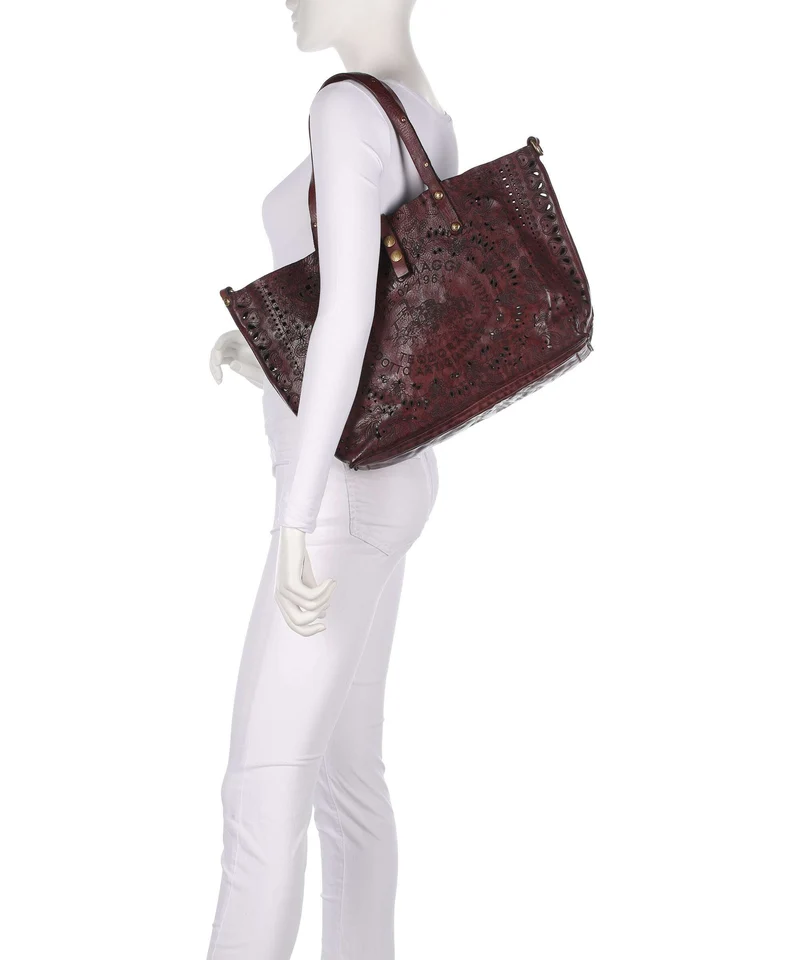 Campomaggi Shopper borgogna