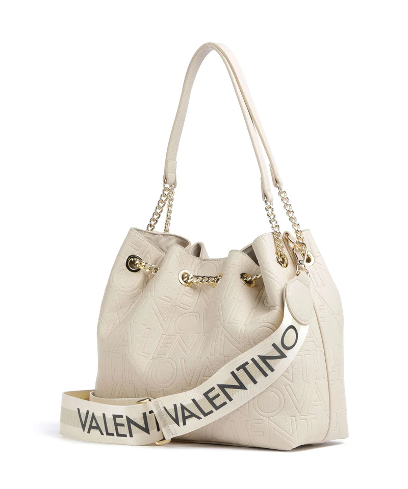 Valentino Bags Pansy Bucket Handtasche ecru