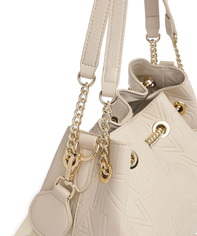 Valentino Bags Pansy Bucket Handtasche ecru