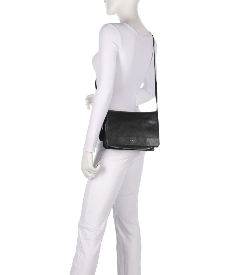 Burkely Fine Florence Umhängetasche black