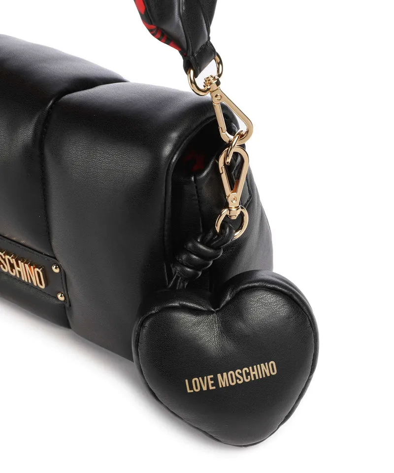 Love Moschino Puffy Schultertasche black/red