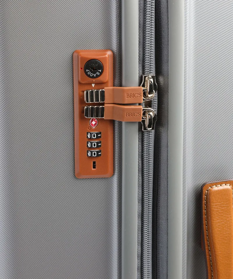 Brics Capri 4-Rollen Trolley silver