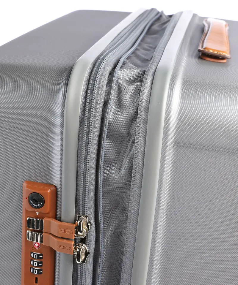 Brics Capri 4-Rollen Trolley silver
