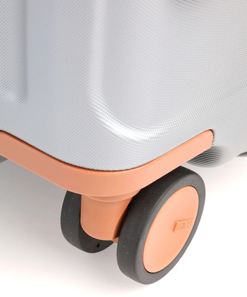 Brics Capri 4-Rollen Trolley silver