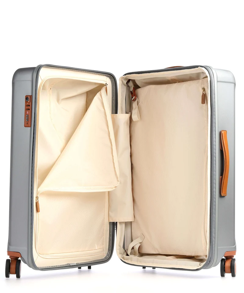 Brics Capri 4-Rollen Trolley silver