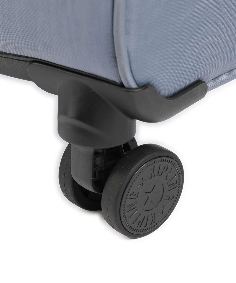 Kipling Basic Spontaneous L 4-Rollen Trolley blue stone