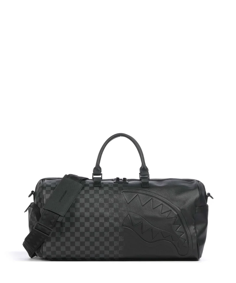 Sprayground Half Spritz Weekender black/grey