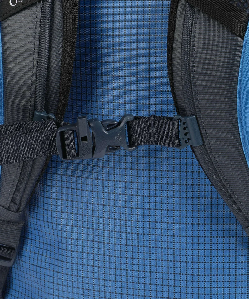 Osprey Transporter 65 Reiserucksack blue flame/scoria blue