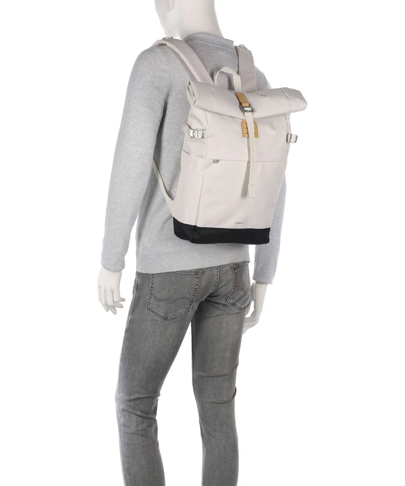 Sandqvist Icon M Rolltop Rucksack birch