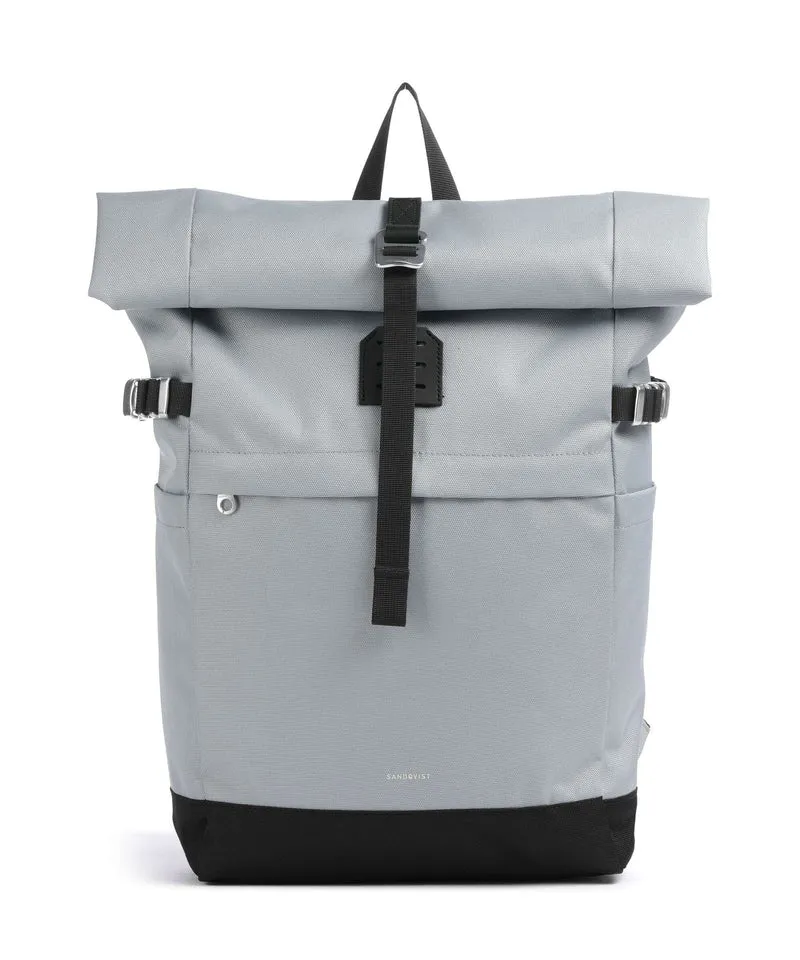 Sandqvist Icon M Rolltop Rucksack ice blue