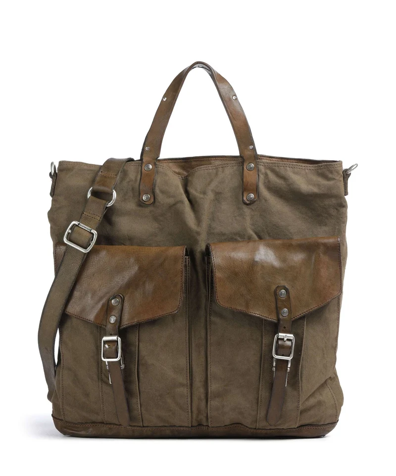 Campomaggi Rucksack-Tasche verde militare