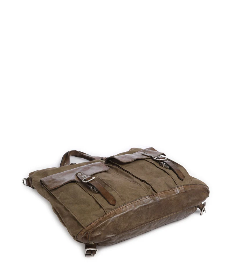 Campomaggi Rucksack-Tasche verde militare