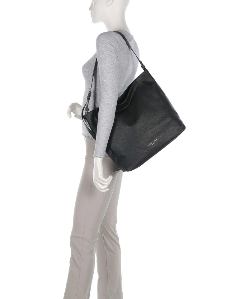 Liebeskind Chudy Small Pebble L Beuteltasche black