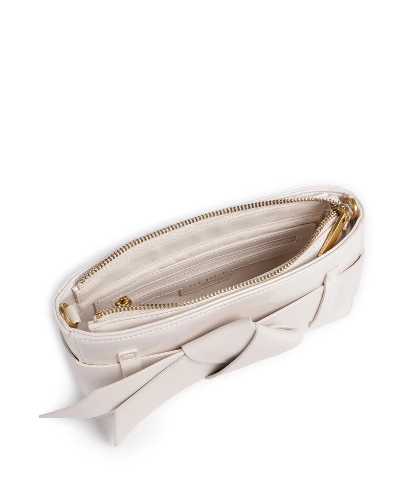 Ted Baker Jimmah Umhängetasche ivory