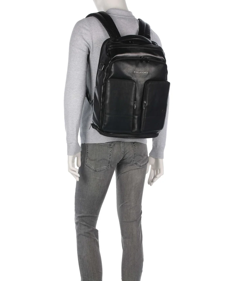 Piquadro W136 Reiserucksack nero