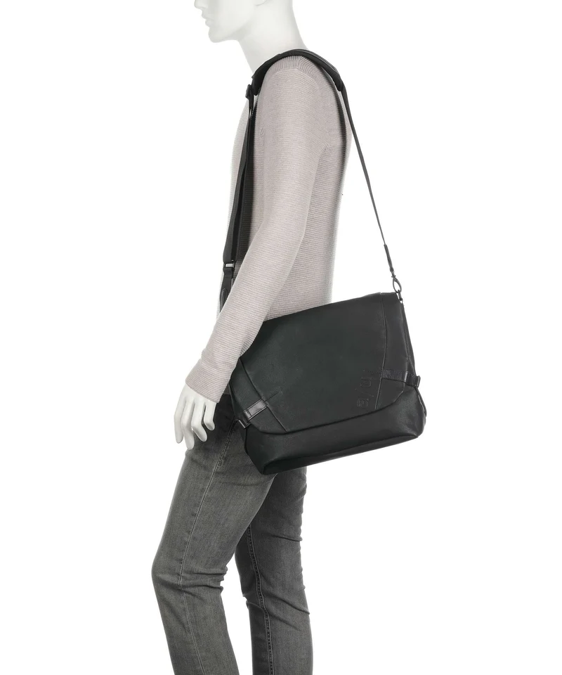 Aunts & Uncles Japan Matsumoto Kuriertasche black