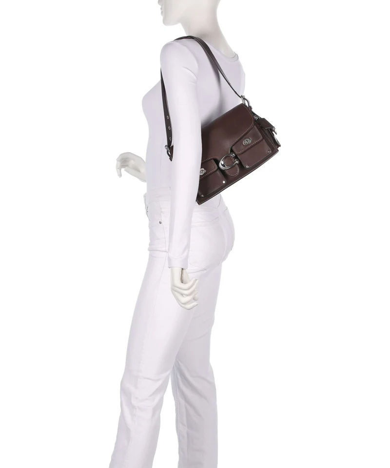 Coach Tabby Cargo Schultertasche maple