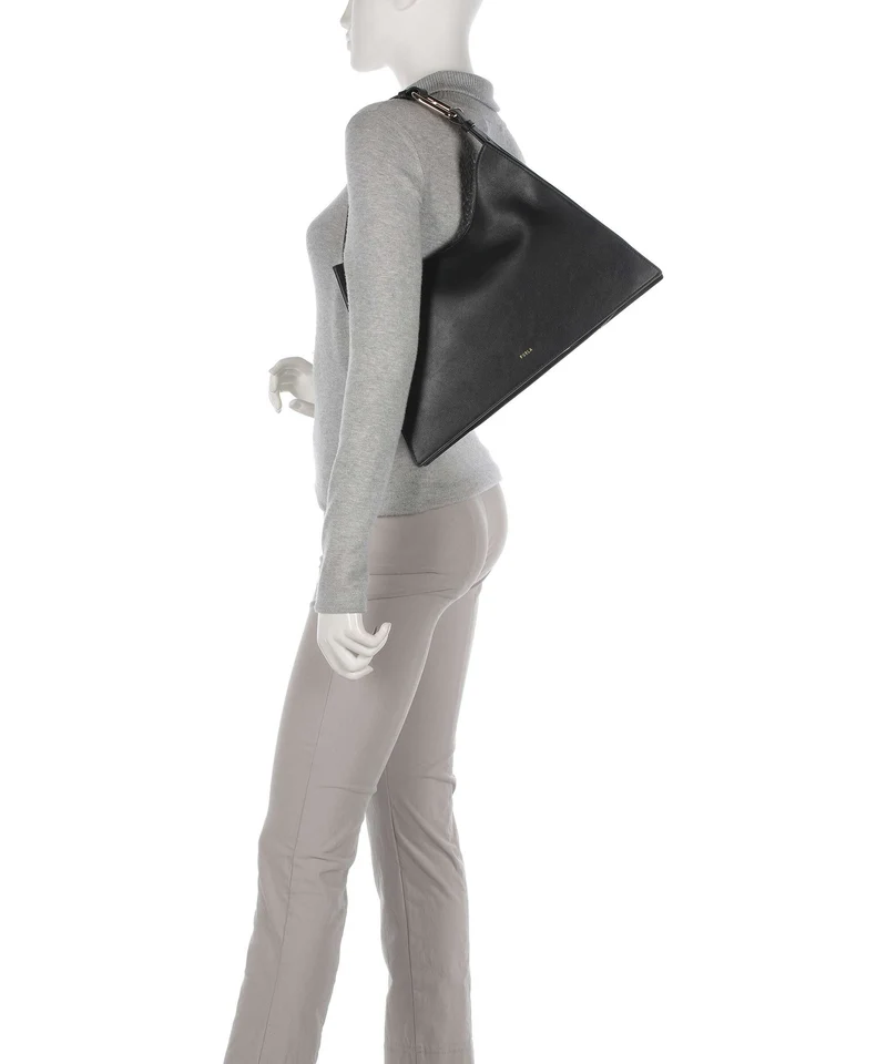 Furla Nuvola L Beuteltasche nero