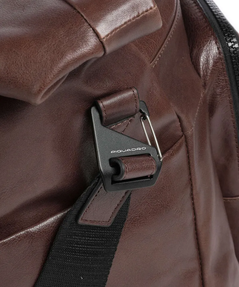 Piquadro Harper Weekender dark brown