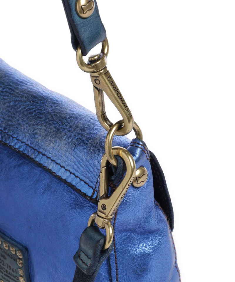 Campomaggi Schultertasche bluette