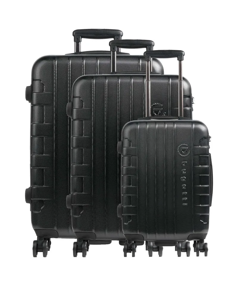 Bugatti Galatea 4-Rollen Trolley Set schwarz