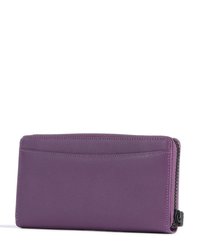 Braun Büffel Capri Geldbörse viola
