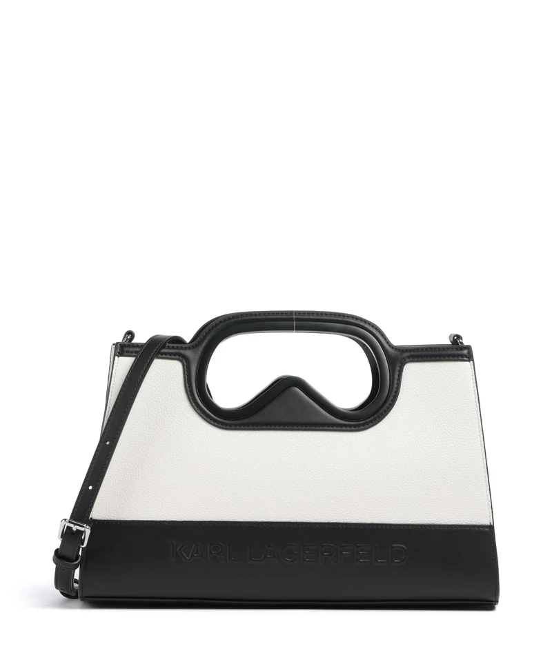 Karl Lagerfeld K/Aviator Handtasche white/black