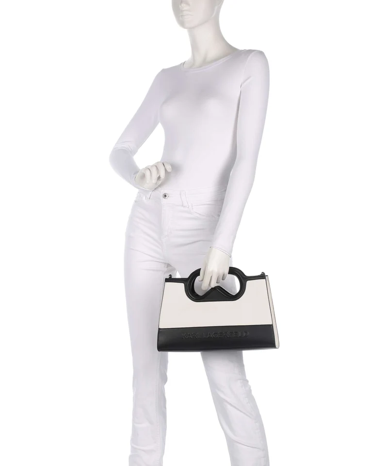 Karl Lagerfeld K/Aviator Handtasche white/black