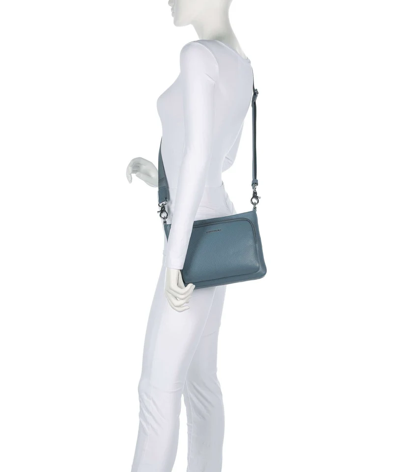 Mandarina Duck Mellow Leather Umhängetasche iron