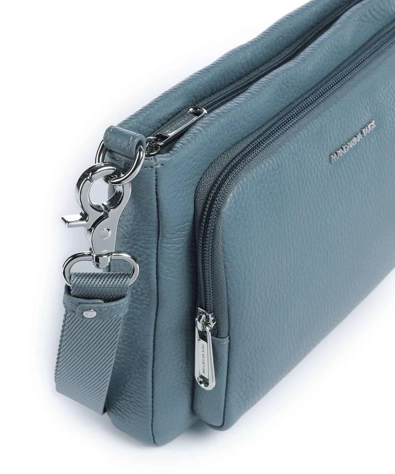 Mandarina Duck Mellow Leather Umhängetasche iron