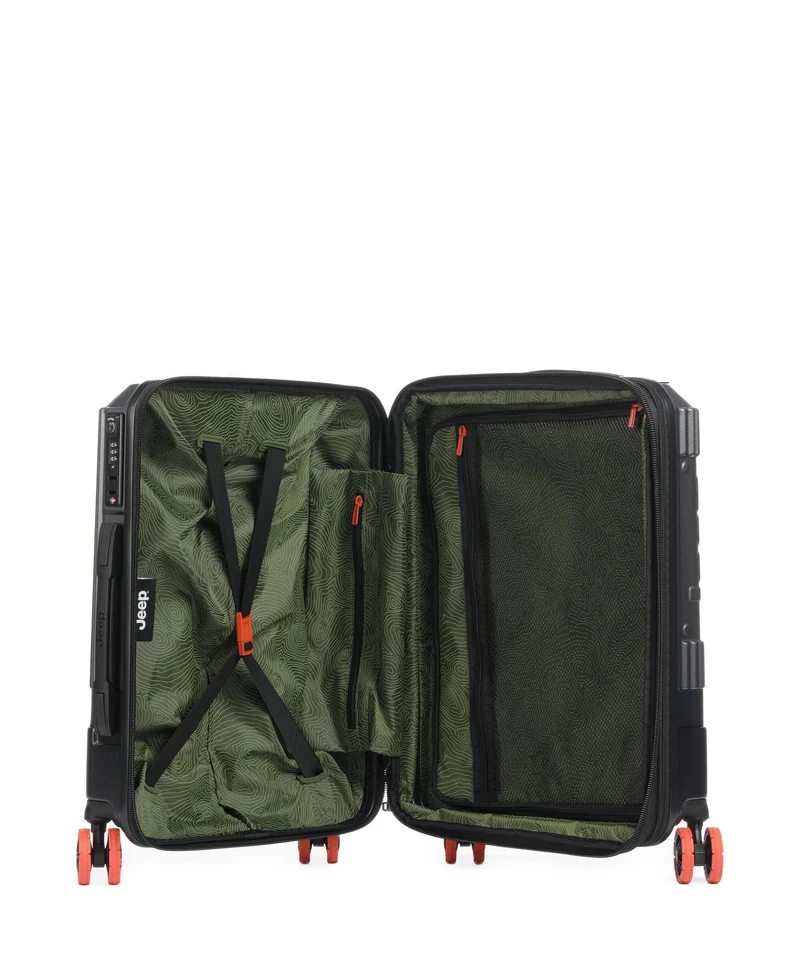 Jeep JH001A 4-Rollen Trolley grey