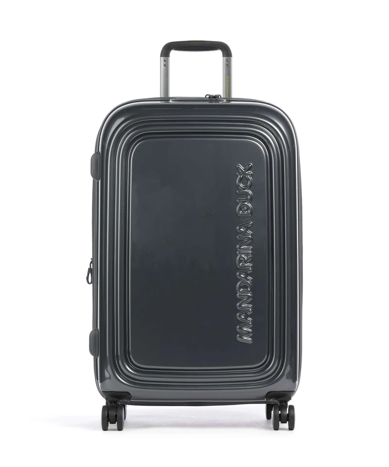Mandarina Duck Logoduck+ Metal 4-Rollen Trolley anthracite
