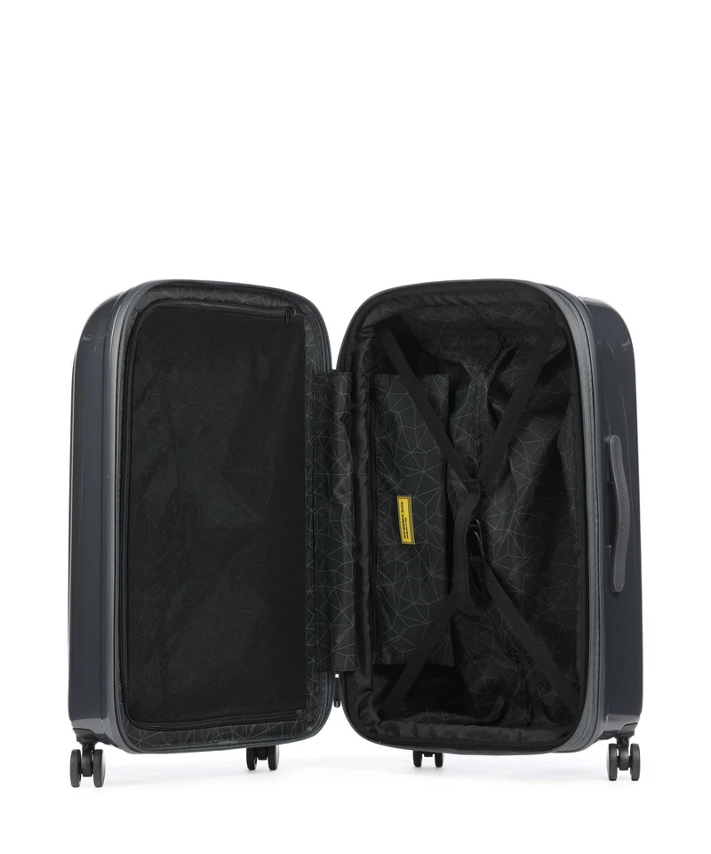 Mandarina Duck Logoduck+ Metal 4-Rollen Trolley anthracite