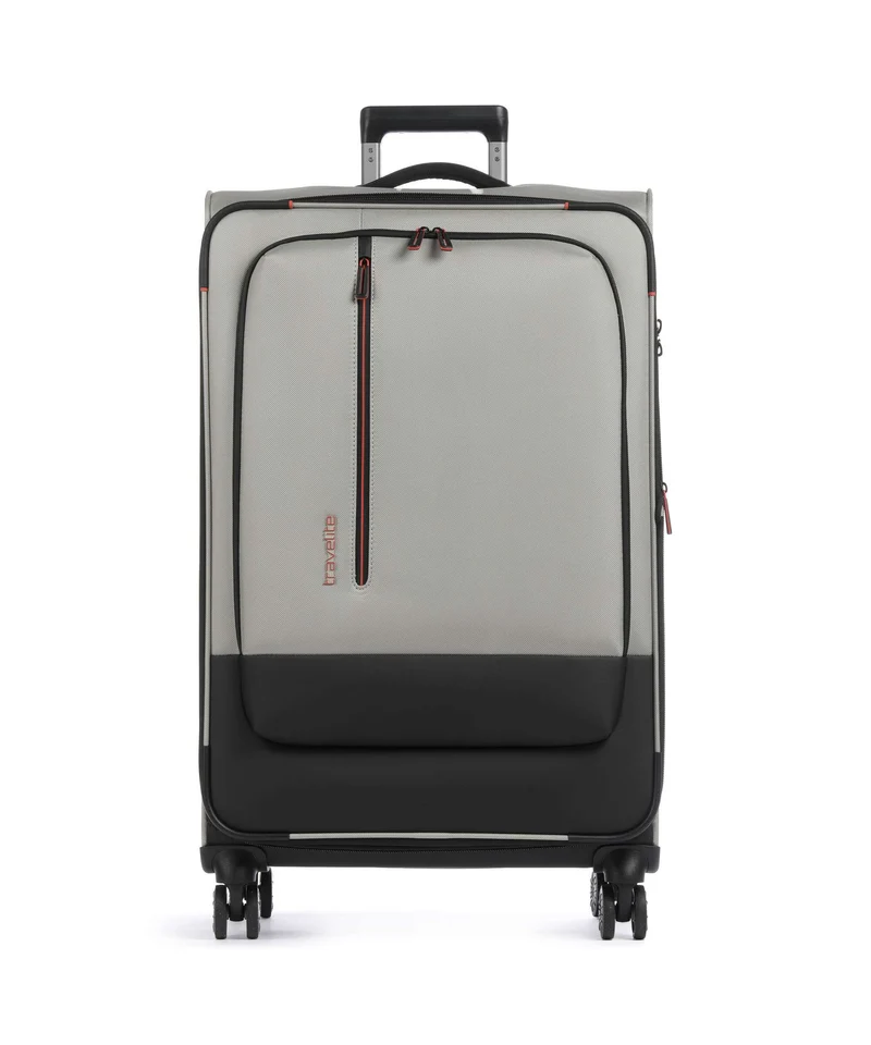 Travelite Crosslite 5.0 4-Rollen Trolley natur