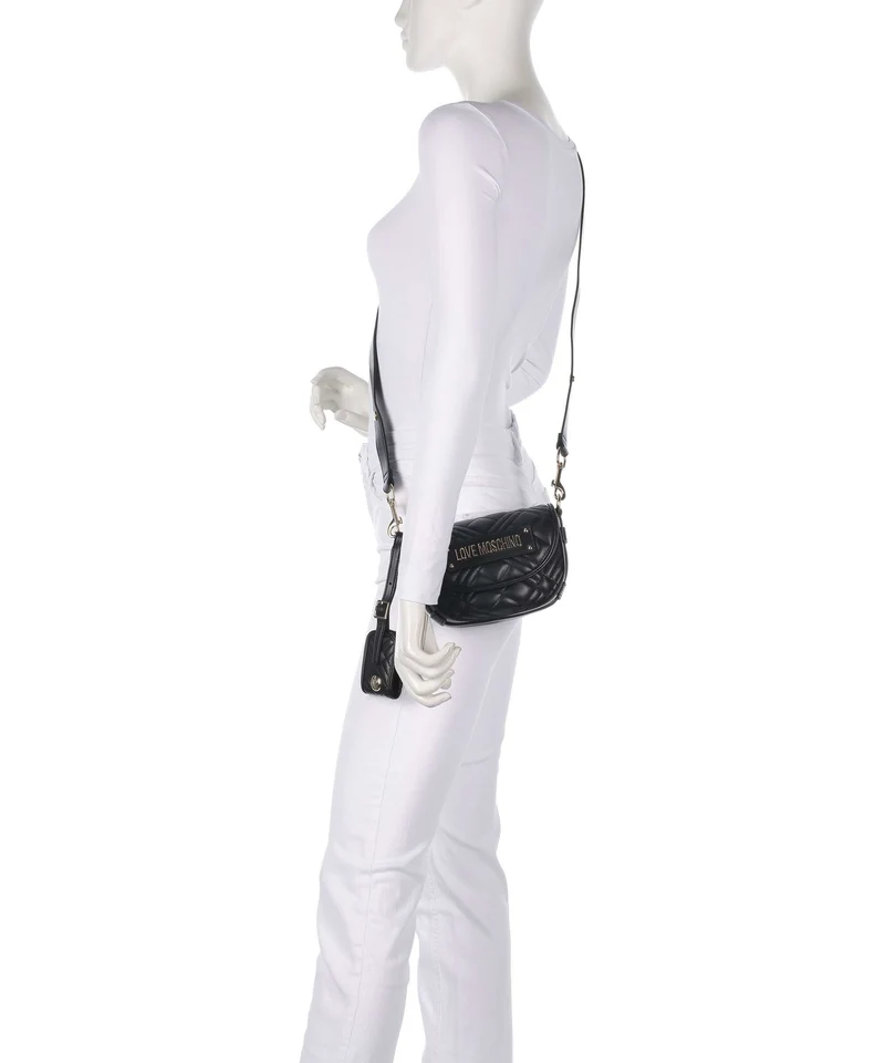 Love Moschino Quilted Umhängetasche nero