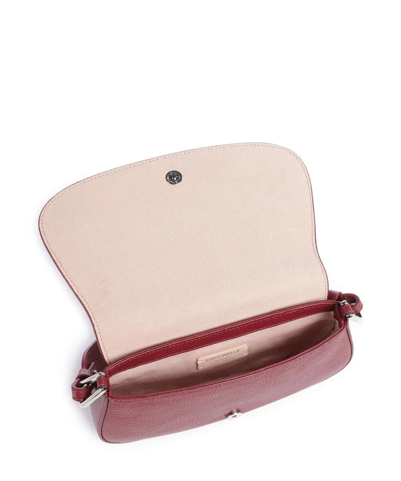 Coccinelle Myrtha Maxi Logo Schultertasche ribes