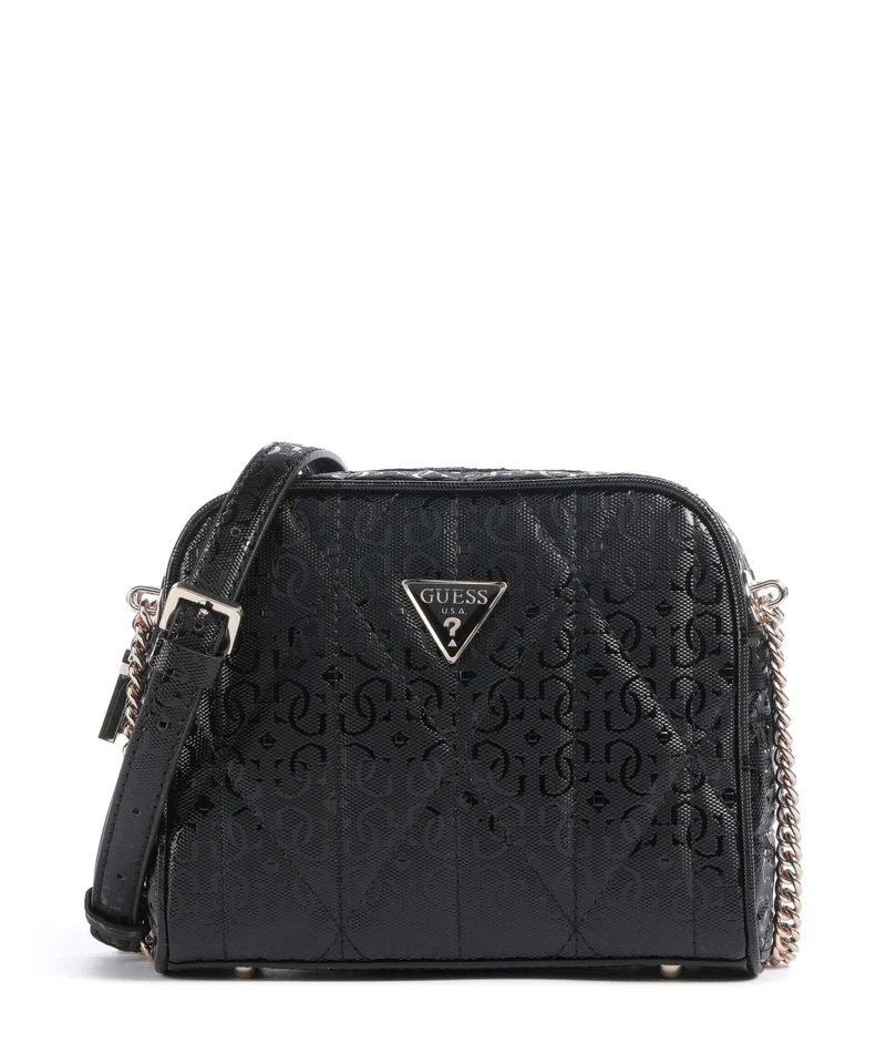 Guess Aldina G-Shine Umhängetasche black