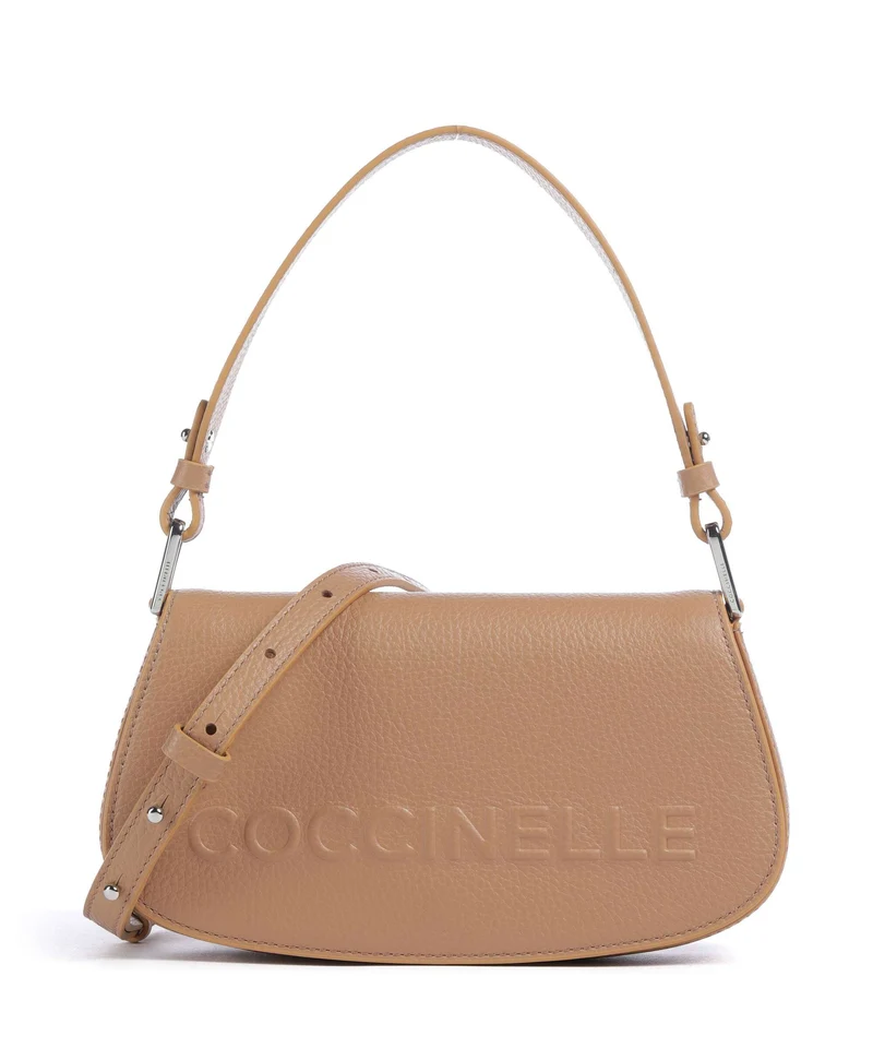Coccinelle Myrtha Maxi Logo Schultertasche skin