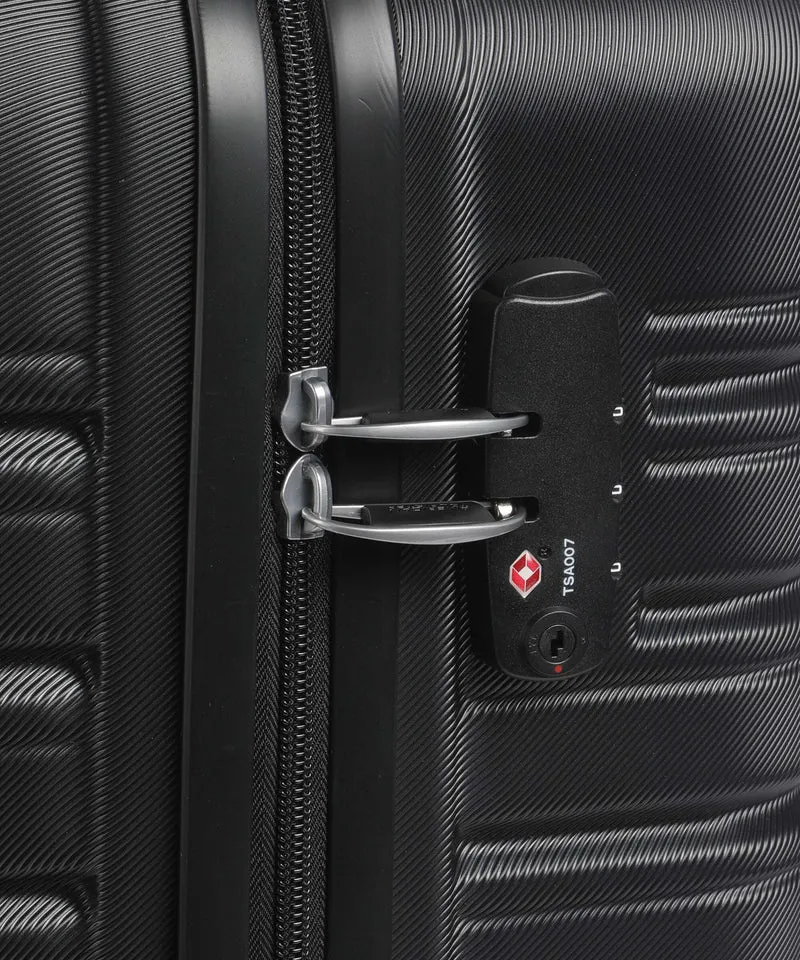 American Tourister Flashline 4-Rollen Trolley shadow black