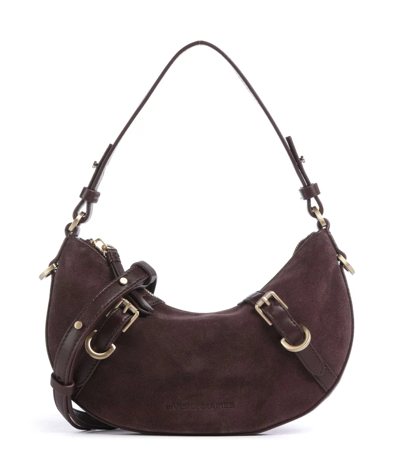 Les Visionnaires Enya Cozy Mini Schultertasche vinyard red