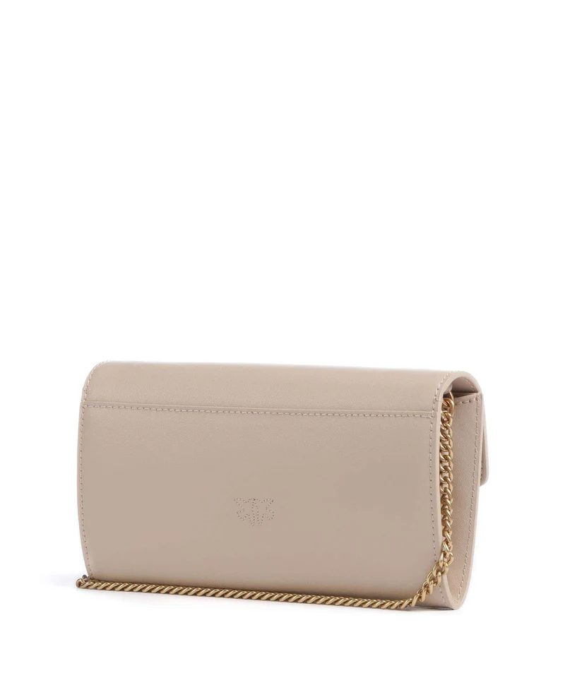 Pinko Love One Geldbörse beige/grigio fumo/antique gold