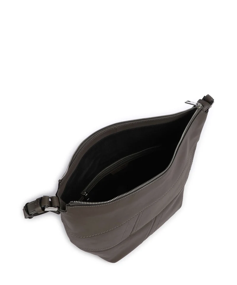 Liebeskind Edda Calf Optic M Beuteltasche dark grigio