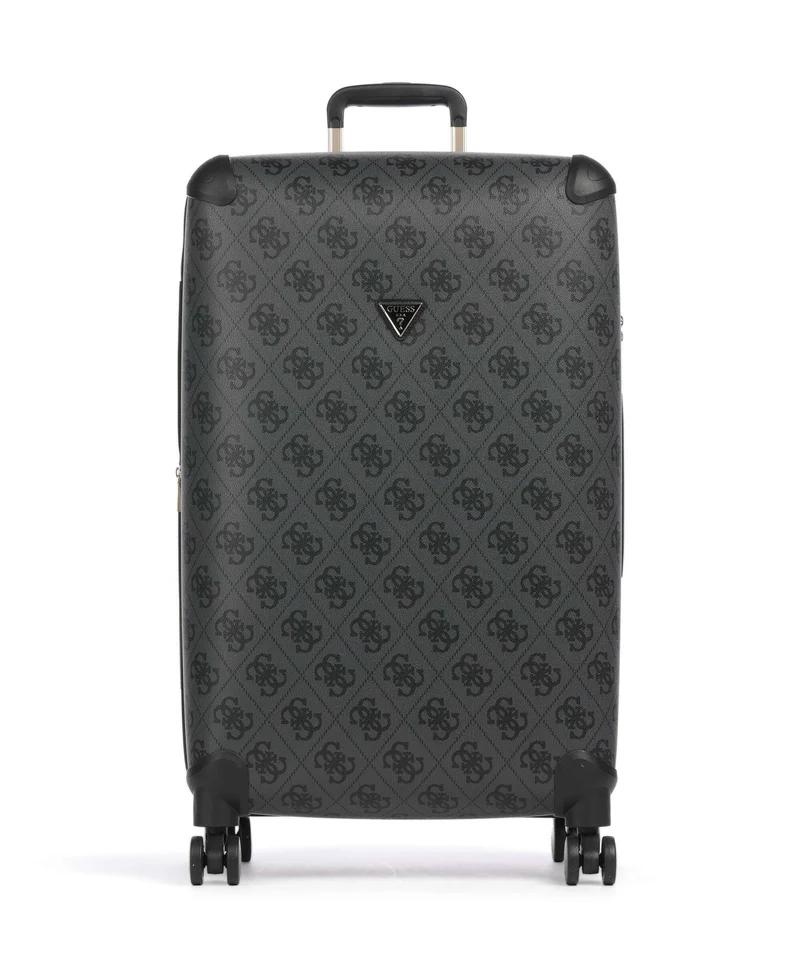 Guess Berta 4G Logo 4-Rollen Trolley coal logo